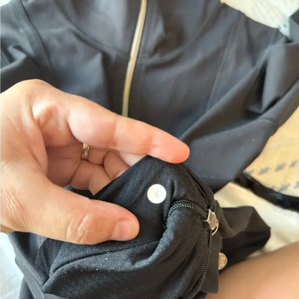 Lululemon athletica Black Zip-Up Hoodie
